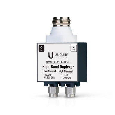 Ubiquiti AF-11FX-DUP-H / High-Band Duplexer / SISO Mode / 11.440–11.700 GHz / Modular Design