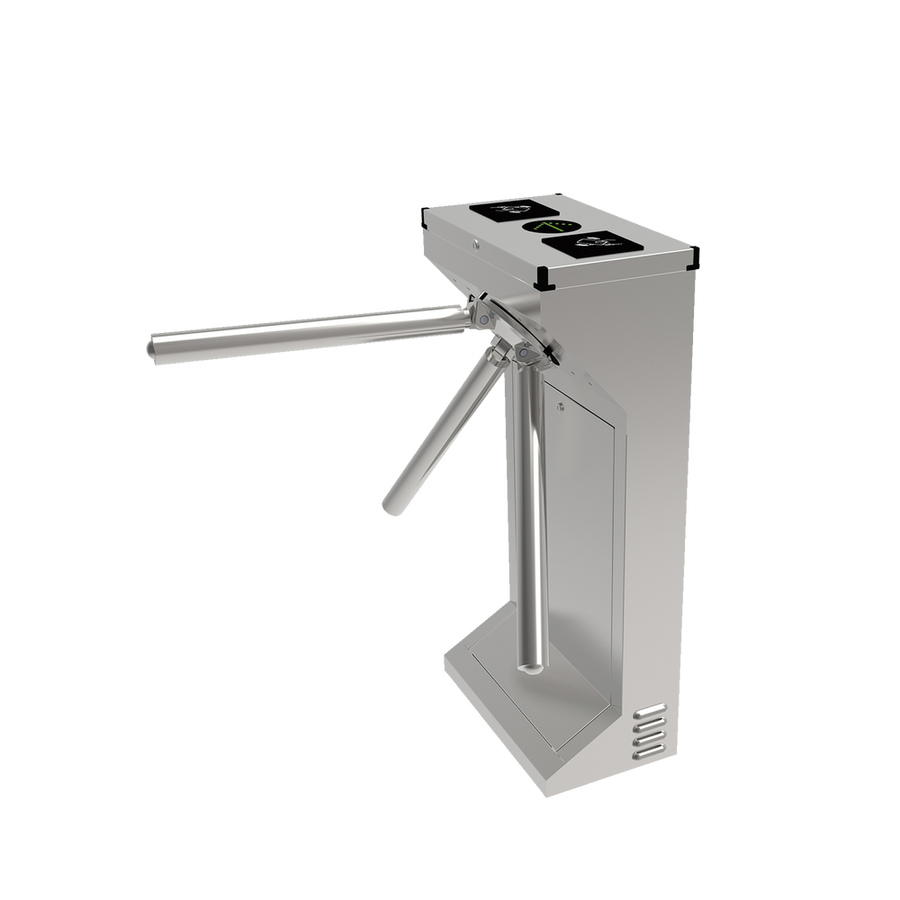 Accesspro AP-1000-HD Bidirectional Industrial Turnstile, Stainless Steel,outdoor, Supports Proximity Reader