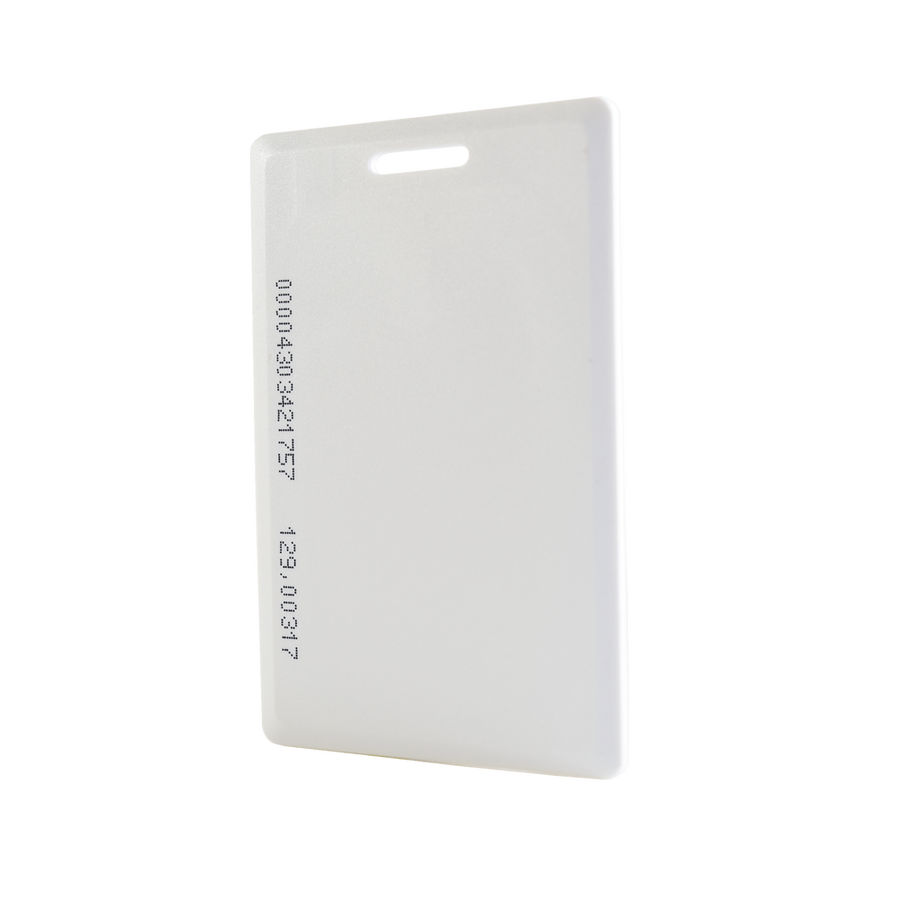 Rosslare Security Products ATERC26A3001 Proximity Read-Only Card, 125 kHz, Perforated (thick), Manufactured with the Industry's Most Durable PVC