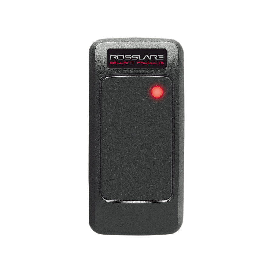 Rosslare Security Products AY-K12 Indoor / Outdoor Micro Mullion Multi-Format Proximity Reader, 125 kHz