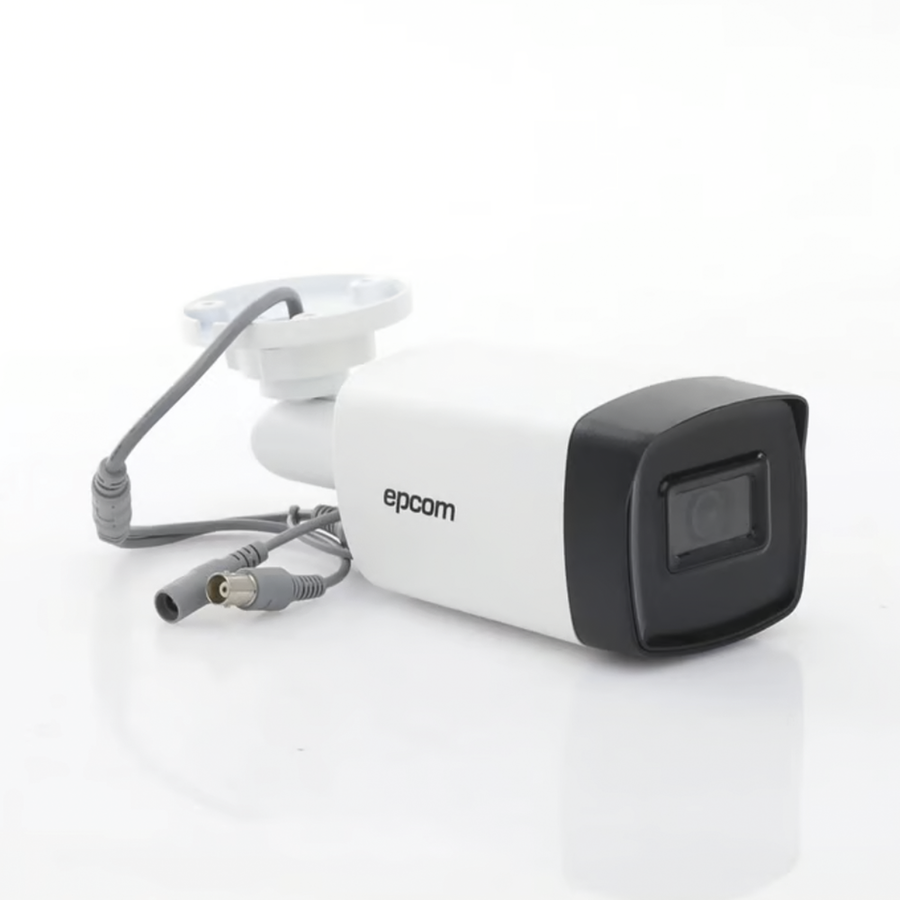 Epcom Professional B50-TURBO-G2X(B) TURBOHD Bullet Camera 5 Megapixel / 2.8 mm Fixed Lens / 4 Technologys (TVI / AHD / CVI / CVBS) / 40 mts IR EXIR / IP67 / dWDR