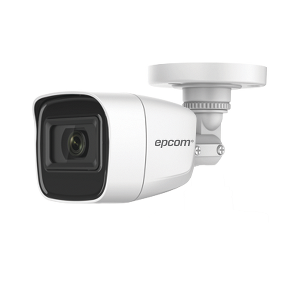 Epcom Professional B8-TURBO-G2P/A Bullet TURBOHD 2 Megapixels / FOV 106° / Lens 2.8 mm / Audio by Coaxitron / 30 mts IR EXIR / Exterior IP66 / 4 Technologies / dWDR