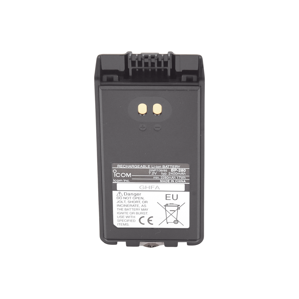 Icom BP-280 Li-ion Battery Pack 7.2V 2280mAh IC-F1100 / 2100D IP67