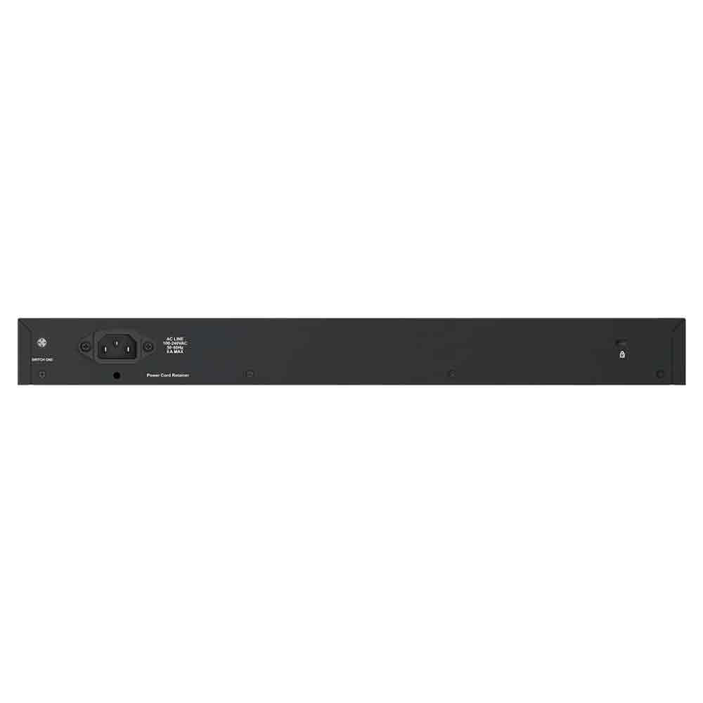 D-Link DGS-1026MP 26-Port Gigabit PoE Unmanaged Plug N Play Switch 24 PoE+ 370W budget 2 Uplink Gigabit Ports