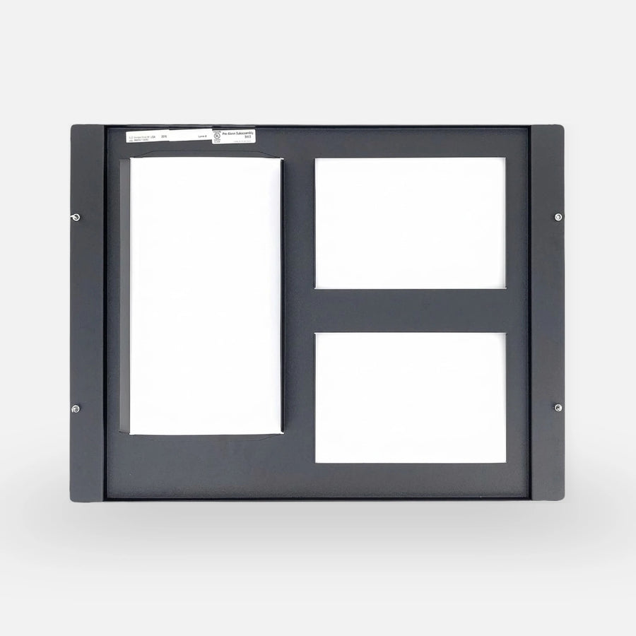 Notifier DPA-2B Dress Plate, for Dvc+cpu, 2-ROWS