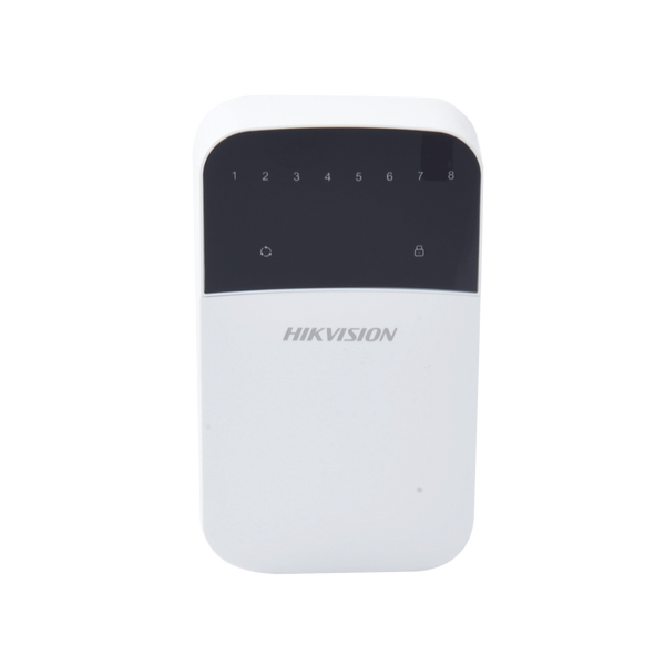 Hikvision DS-PKG-H8L 8 zone LED keyboard compatible with Hikvision hybrid panel.