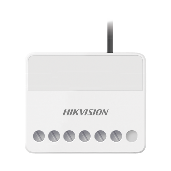 Hikvision DS-PM1-O1L-WB (AX PRO) Wireless Relay / 1 Alarm Input 24/7 / 1 Relay Output 0 to 36 VDC (Max. 5 A)