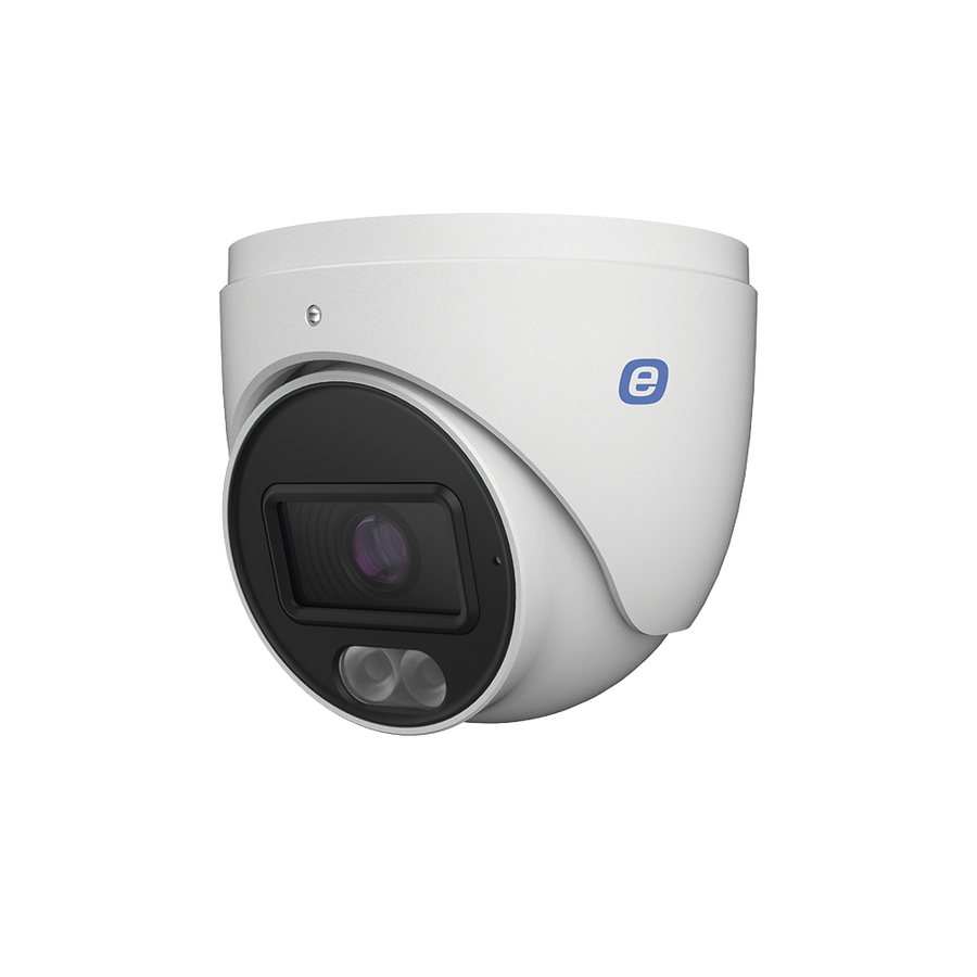 Epcom XE63D-GEN3 Turret IP 6 MP / POE / 98ft (30m) Smart Dual Light (IR & White Light) / WDR / Micro SD / Built-In Microphone / IP67 / 2.8 mm Lens / Cloud Video Recording / Metal Housing / Support Smart Events