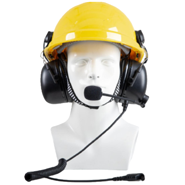 Hytera ECN50-P Helmet Heavy-Duty Radio Headset Noise-Cancelling