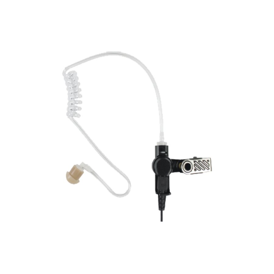 Pryme EH1389X Medium Duty Surveillance Earphone: LISTEN ONLY Acoustic Tube Earphone with NEW TWIST CONNECTOR