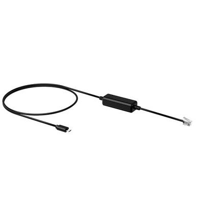Yealink EHS35 Wireless Headset Adapter Compatible with WH62 WH63 Plug-and-Play Remote Call Control