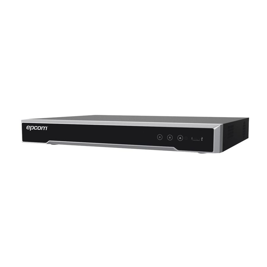 Epcom EV-8004TURBO-D DVR 8 Megapixel / 4 Channels TURBOHD + 4 IP Channels / 1 HDD Bays / 4 Audio Channels / Coaxitron Audio / 4 Alarm Inputs / 1 Alarm output / Videoanalysis