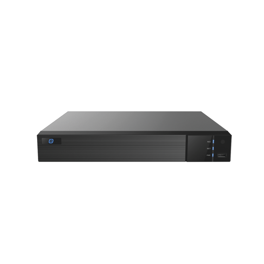 Epcom EV8008-TURBO-GEN3LA DVR 8MP (4K) / 8 Channels TURBOHD + 8 Channels IP / Support 2 Hard Disk / Video Output 4K / H.265 / AHD, TVI, CVBS, CVI / 8 Channels Audio / Audio by Coaxitron / Cloud Video Recording