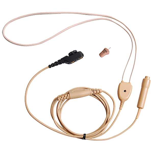 Hytera EWN09 2-Wire Radio Earpiece Headset with Neck Loop