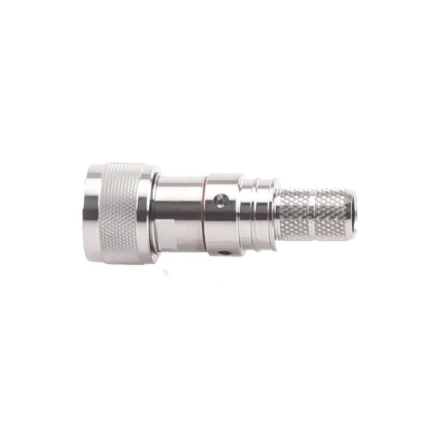 Times Microwave EZ-400-UM-X UHF Male Crimp Connector, Non-Solder Pin