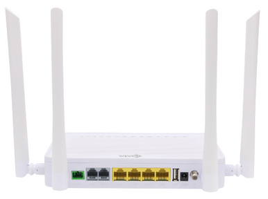 C-Data Technology 4GE, 2POTS, 2WIFI XPON ONU