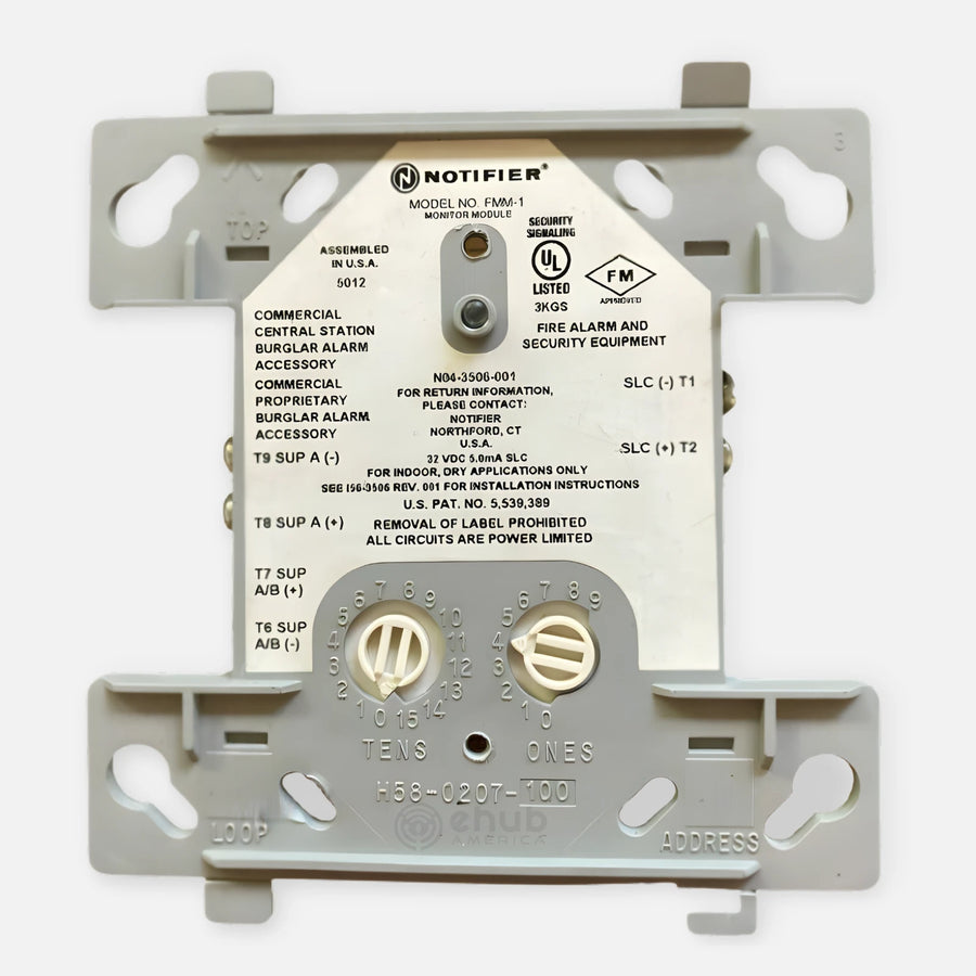 Notifier FMM-1 Addressable Monitor Module with FL