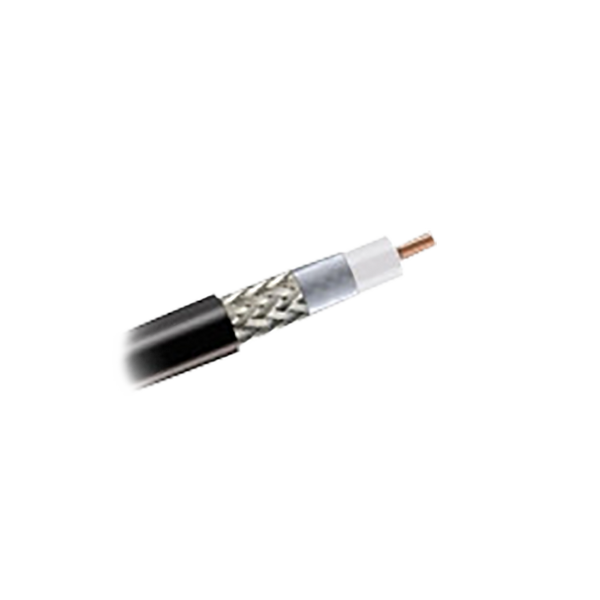 Andrew FSJ4-50BFT FSJ4-50B, HELIAX® Superflexible Foam Coaxial Cable, corrugated copper, 1/2 in, black PE jacket (Halogen free jacketing non-fire-retardant)