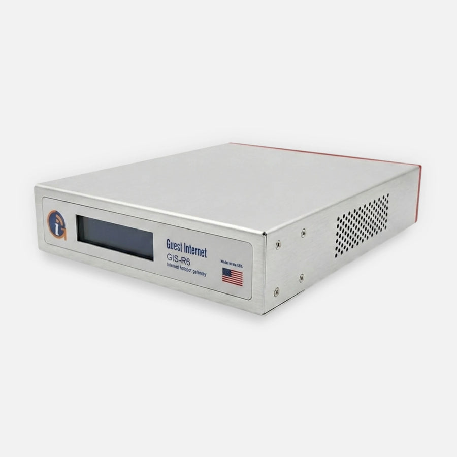 Guest Internet GIS-R6 Hotspot Gateway 100 Concurrent Users