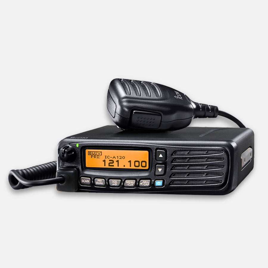 Icom IC-A120 VHF Airband Transceiver 200 Memory Channels LCD