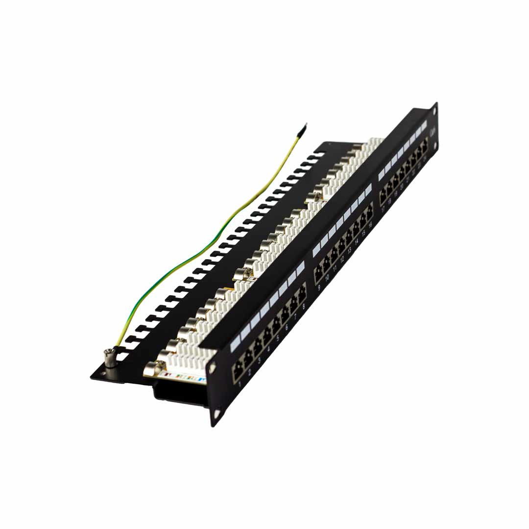 Iuron 24 Port Cat6e FTP Patch Panel