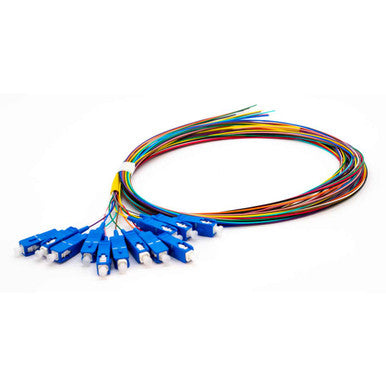 Iuron Fiber Pigtail 12 Core SC/UPC Connector 2 meter length