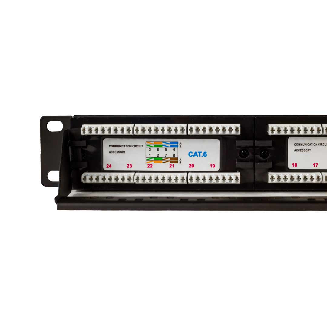 Iuron 24 Port Cat6 UTP Patch Panel