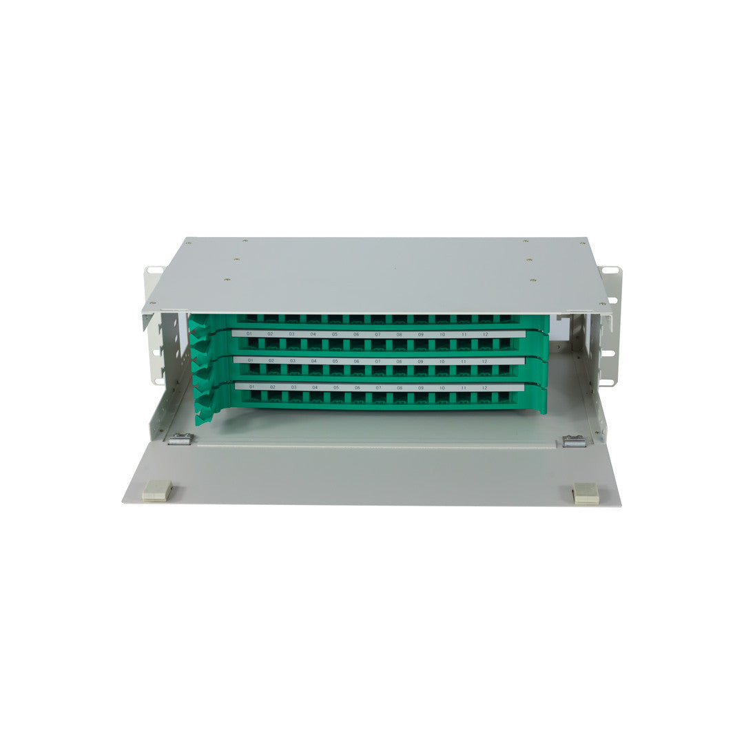 Iuron Optical Fiber Patch Panel 48 Core Rack Mount Empty