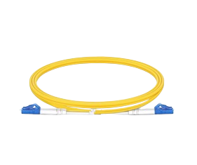 Iuron - 0.12dB IL Grade B OS2 LC UPC to LC UPC Duplex OFNR Fiber Patch Cable DUPLEX 5mt