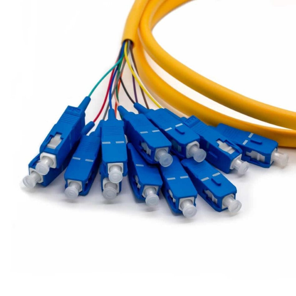 Iuron Fiber Pigtail 12 Core SC/UPC Connector (1 meter)