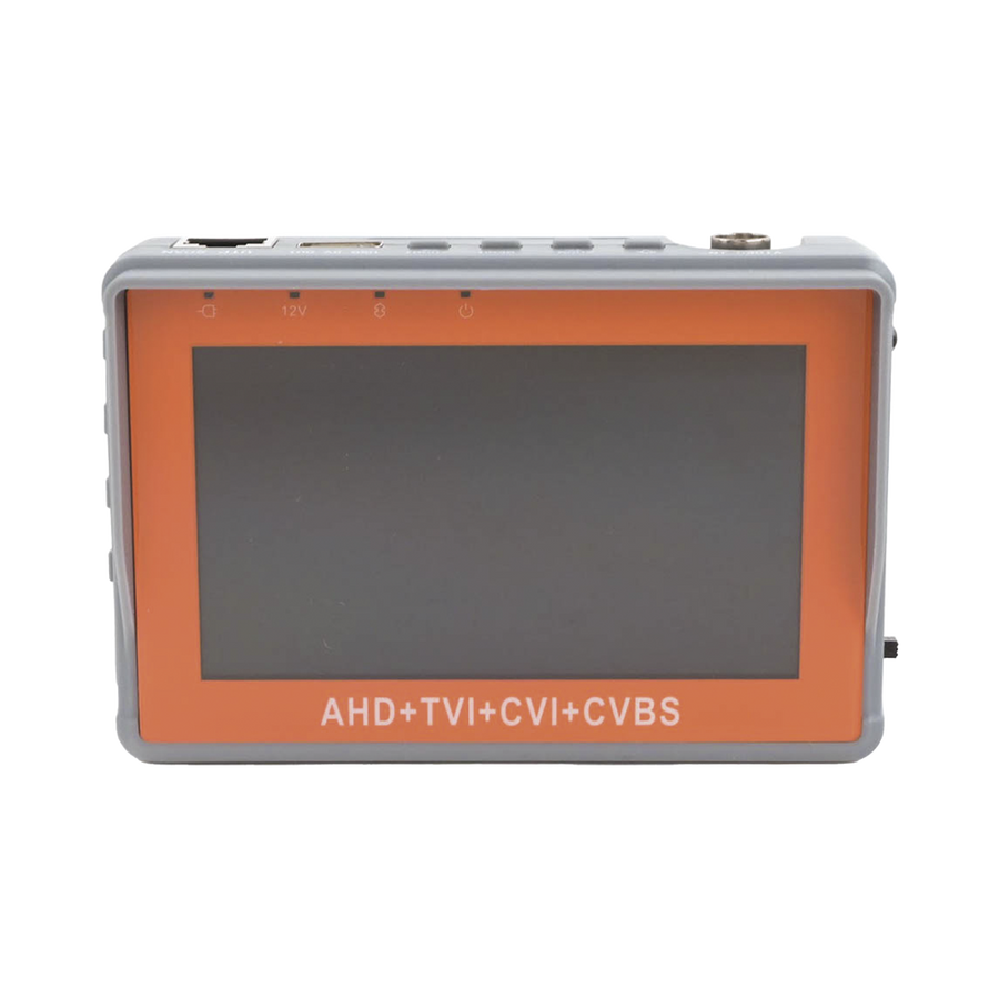 Syscom IV7WTEST-V2 Video Tester HD-TVI 5MP, HD-CVI 5MP, AHD 5MP and CVBS