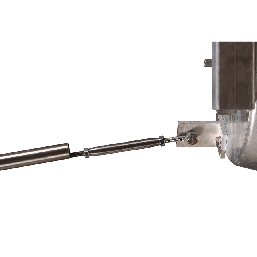 Jirous JRZ1200-ADJUSTABLE Adjustable Mount for Mayor Stability and JRMA0-1200-10/11 Antenna Alignment