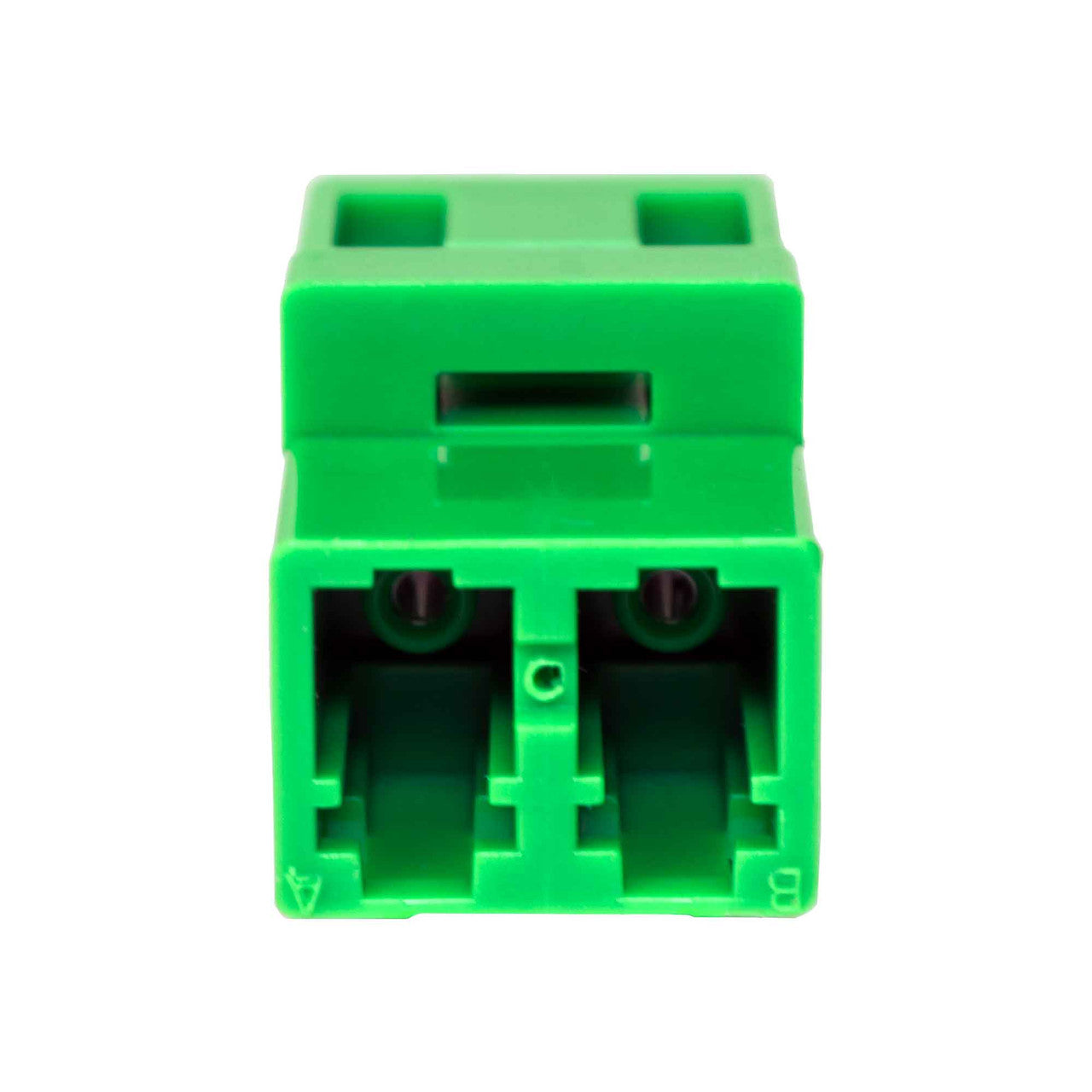 Iuron Coupler LC/LC APC Duplex Singlemode Plastic Fiber Adapter Without Flange