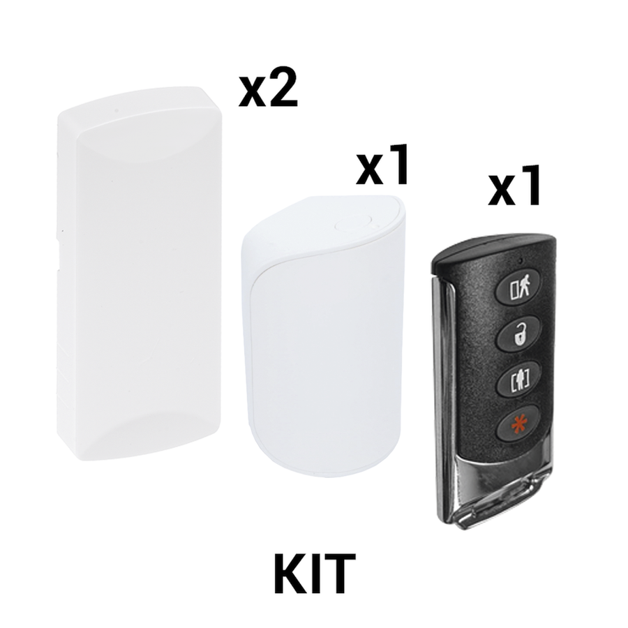 Sfire KIT-RF-SFIRE-2 KIT SFIRE RF Sensors - 2 magnetic contact SFWST232 / 1 PIR SFWST702 / 1 Keyfob SFWST102