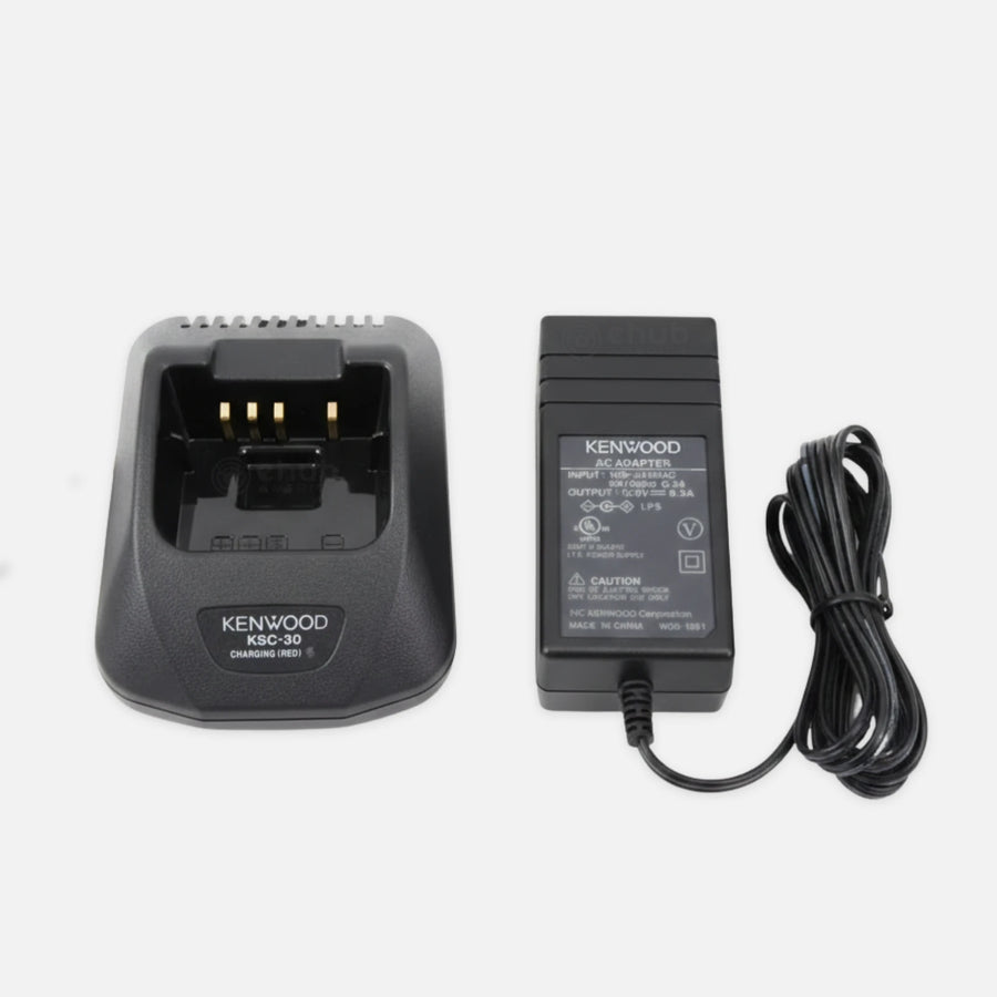 Kenwood KSC-30 Battery Charger with AC Power Supply KNB-25A / KNB-26N 100-240V