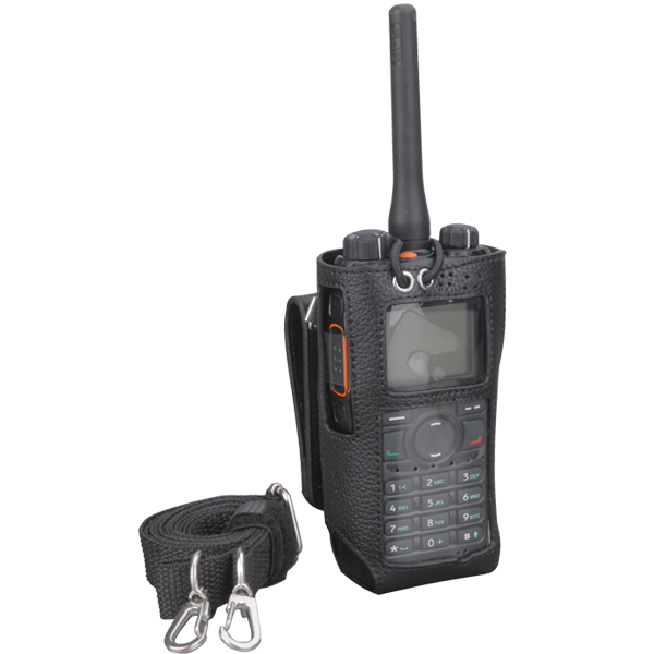 Hytera LCY003 Leather Carrying Case for Thin Battery