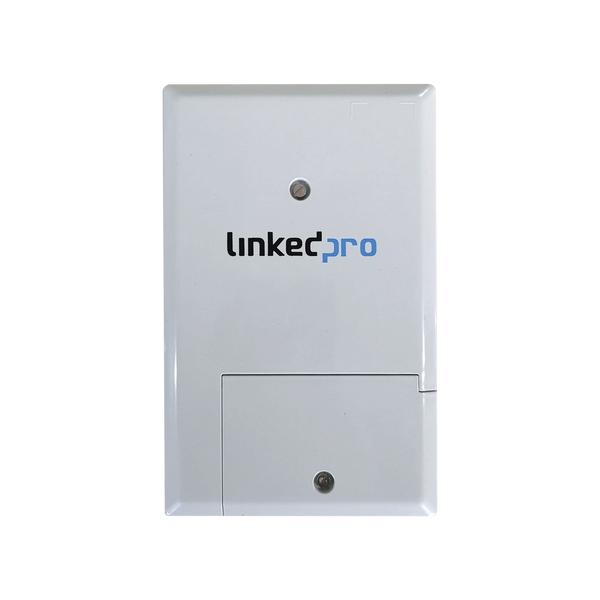 Linkedpro LP-FAB-HGT-8ZT-2 Fiber Termination Box, FTTH, 8 Ports, IP55, Loaded with 8 Adapters SC/APC. Grayish White Color Standard Configuration for Wall