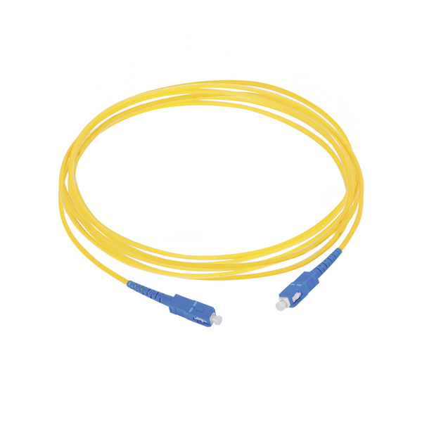Linkedpro LP-FAB-PAT-SCPC-SCPC-S-3 Patchcord SC/UPC-SC/UPC, Single-mode Fiber SM G657A2, Diameter 2mm, Cover LSZH, SIMPLEX, Length: 10 ft (3 m)