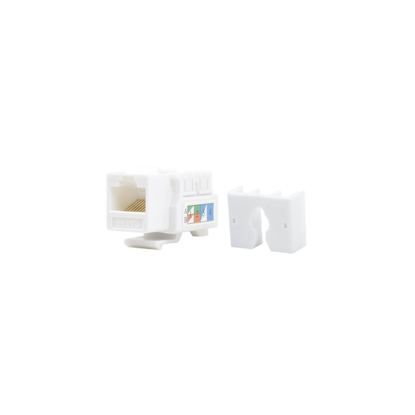 Linkedpro LP-KJ-505-WH Jack 110 Category 5e, for faceplate Keystone - White Color