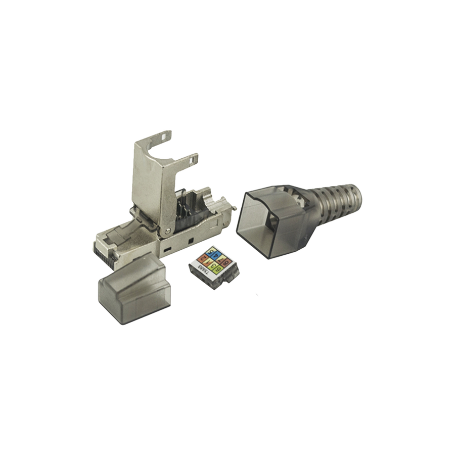 Linkedpro LPKJ6A17S Modulated RJ45 Plug Category 6A - Toolless, for field termination