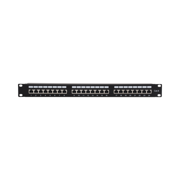 Linkedpro LP-PP-630 19-inch Patch panel STP Cat6, 24-Port, 1U
