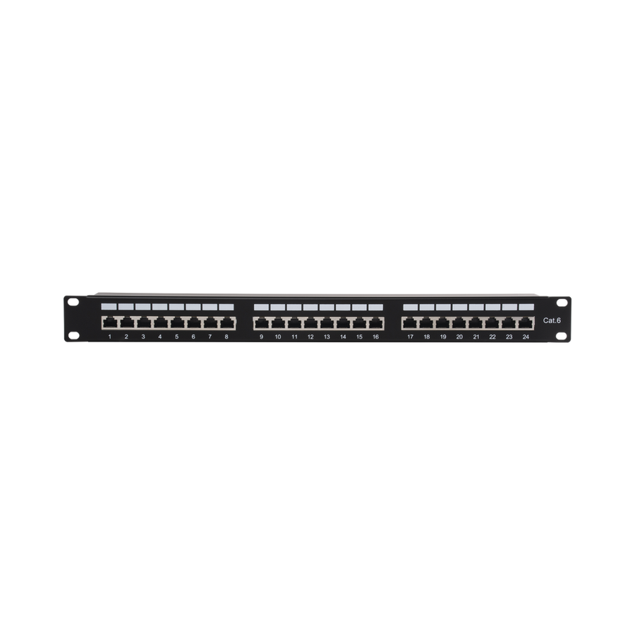 Linkedpro LP-PP-630 19-inch Patch panel STP Cat6, 24-Port, 1U
