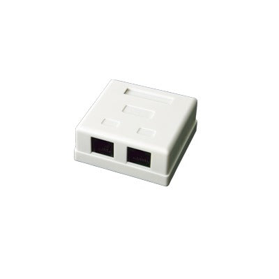 Linkedpro LP-WP-6035 Wall Box 2-Port UTP CAT5e Jack