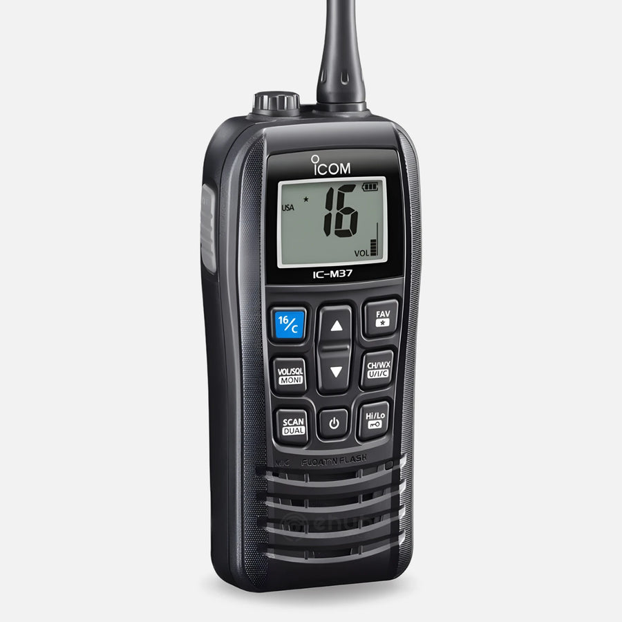 Icom M37 31 USA Marine VHF Radio 6W IP57 156-163MHz