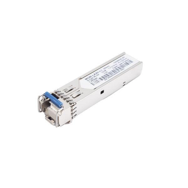 Planet MGB-LA20 WDM Transceiver mini-Gbic SFP 1G LC TX:1310nm RX:1550 for Mono Mode Fiber 20 Km, (Requires MGB-LB20)
