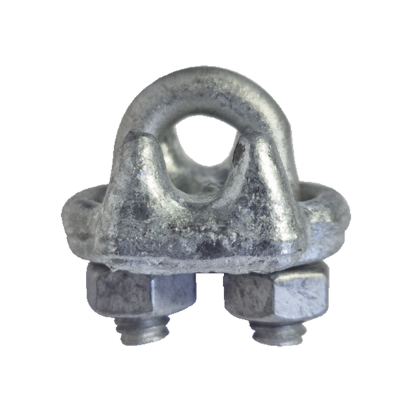 Syscom Towers NUDO-316-FJG Knot/Forged Steel Clamp for 3/16" Cable, Hot-dip Galvanized