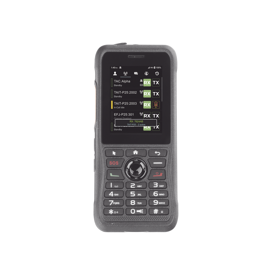 Nxradio NXPOC130-KIT 4G LTE PoC Radio with 2.4" Touch Screen + 12 Month License for NXRADIOTERMINAL