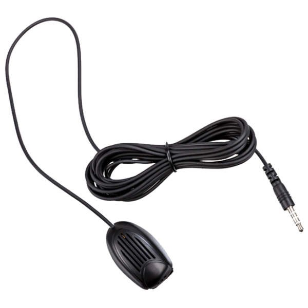 Hytera POA76 Vehicle Sun Visor Microphone, Duck Tongue Type, used with POA117