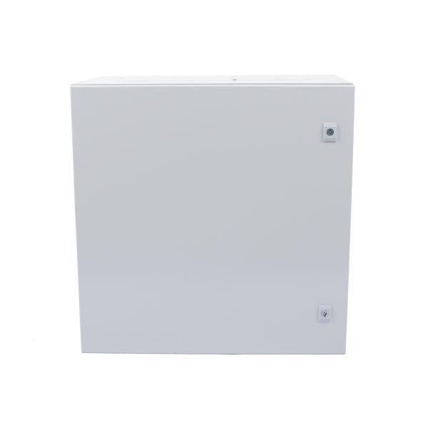 Precision PST-6060-30A Steel Cabinet, Outdoor IP66 (23.62 x 23.62 x 11.81 in) with Interior Metal Backplate