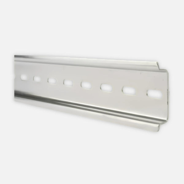 Precision PSTRD1M Standard DIN Rail 1.37 in (35 mm) Slotted, 39.37 in (1000 mm) in Length, Manufactured in steel